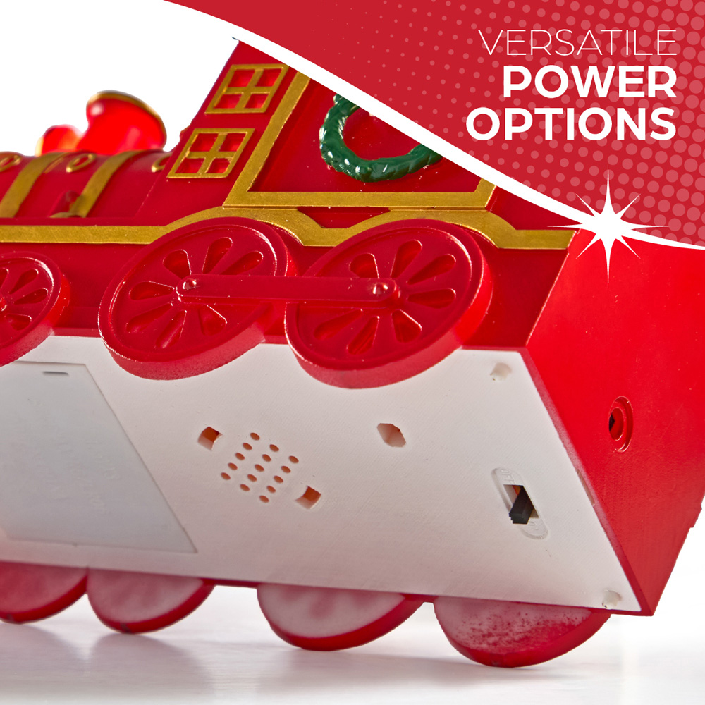 The Christmas Workshop LED Santa on Train Snow Globe Image 7