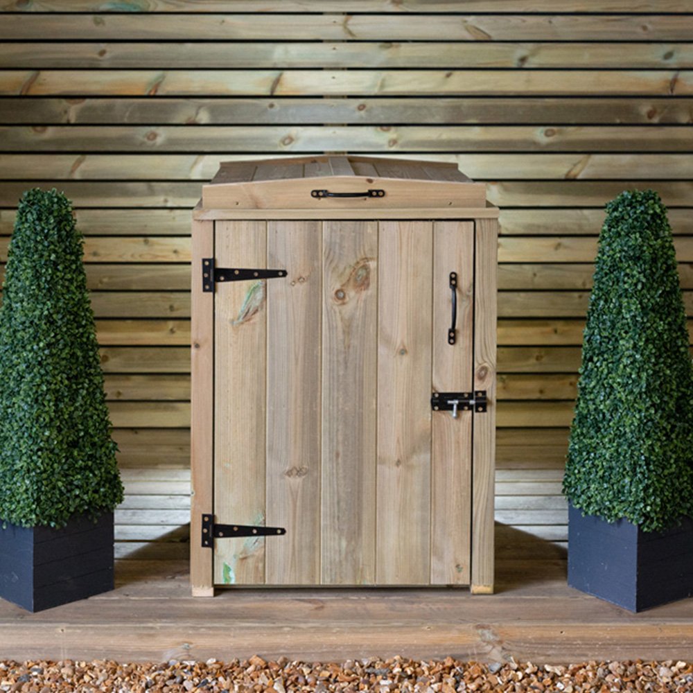 The Garden Village Paythorne Single Dustbin Storage Image 2