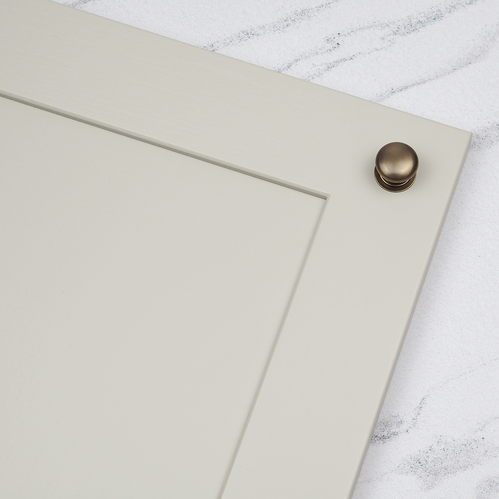 Handle & Home Antique Brass Knob 25mm Image 4