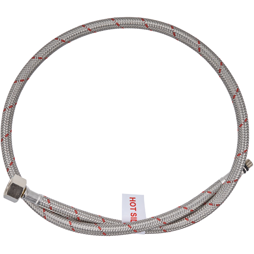 Living and Home Gunmetal Grey 304 Stainless Steel Dual Spout Swivel Kitchen Faucet with LED Light Image 3