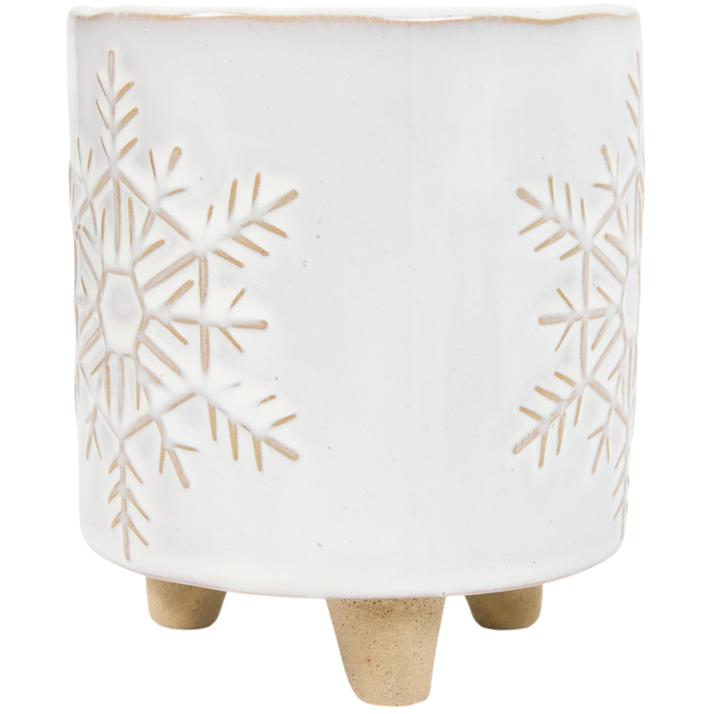 Snowflake Pot Cream Image 3
