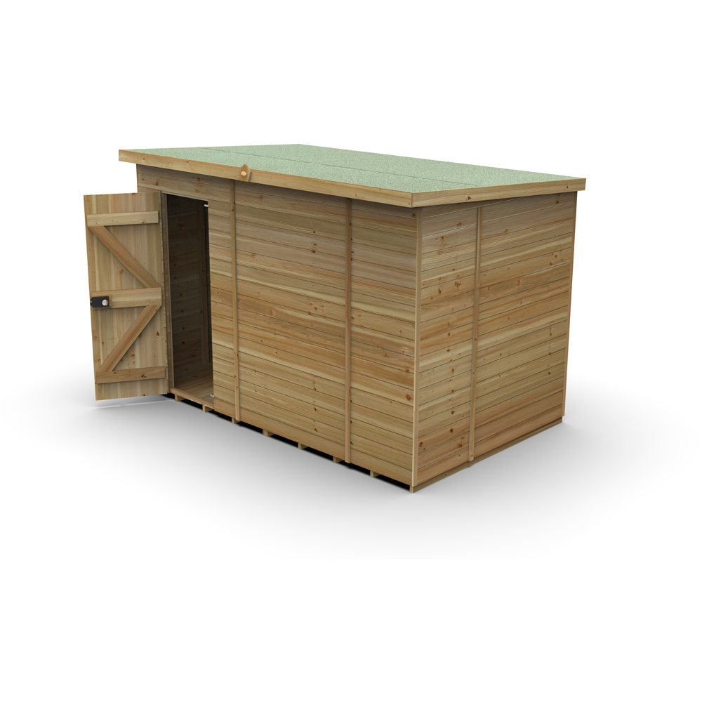 Forest Garden Timberdale 10 x 6ft Pent Shed Image 3