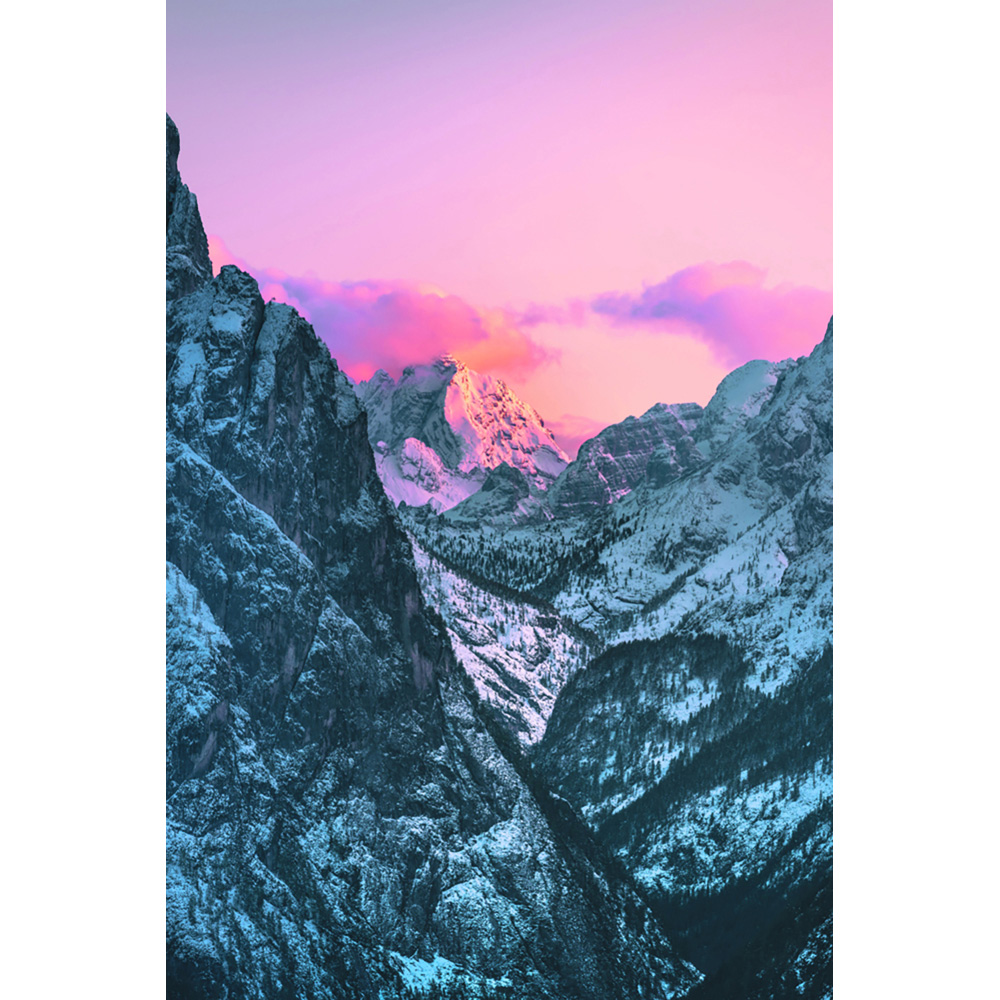Mirrorstone Nexus Valley at Dusk Image Wi-Fi Infrared Heating Panel 900W 795 x 1195mm Image 4