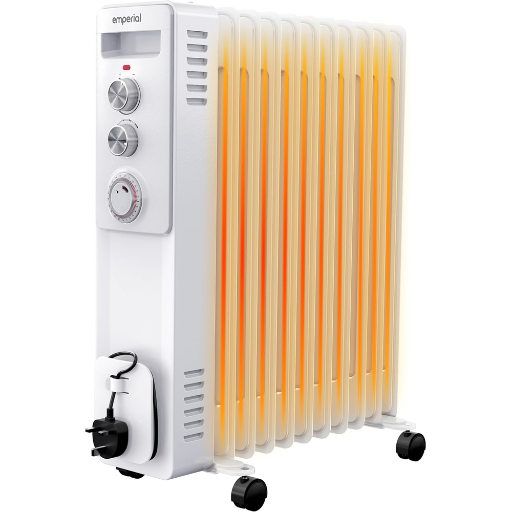 Emperial 11 Fin Oil Filled Radiator Heater 2500W Image 1