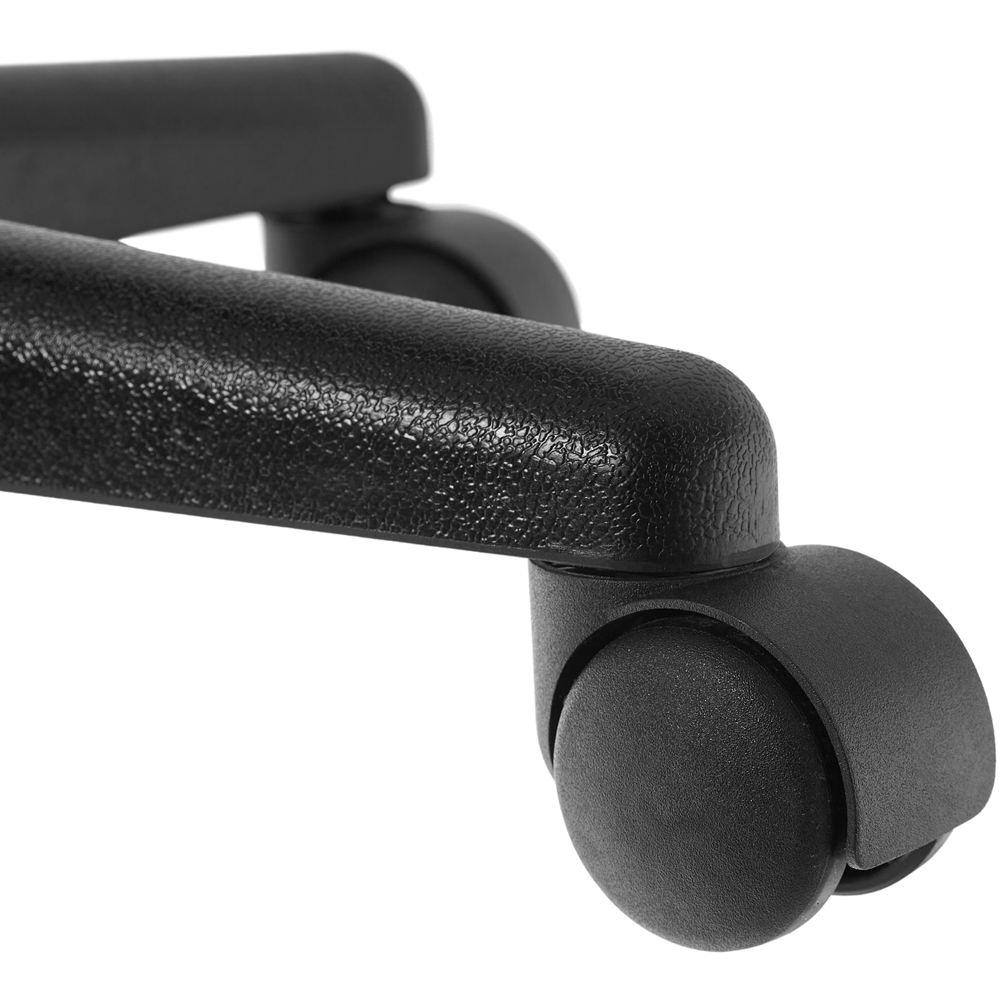 tectake Werner White Swivel Desk Stool Image 3