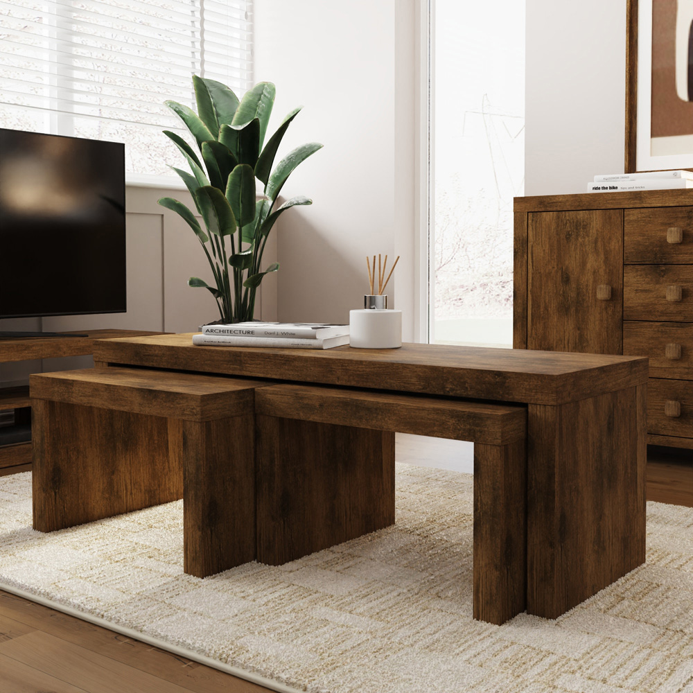 GFW Jakarta Mango Long John Nest of Tables Set of 3 Image 8