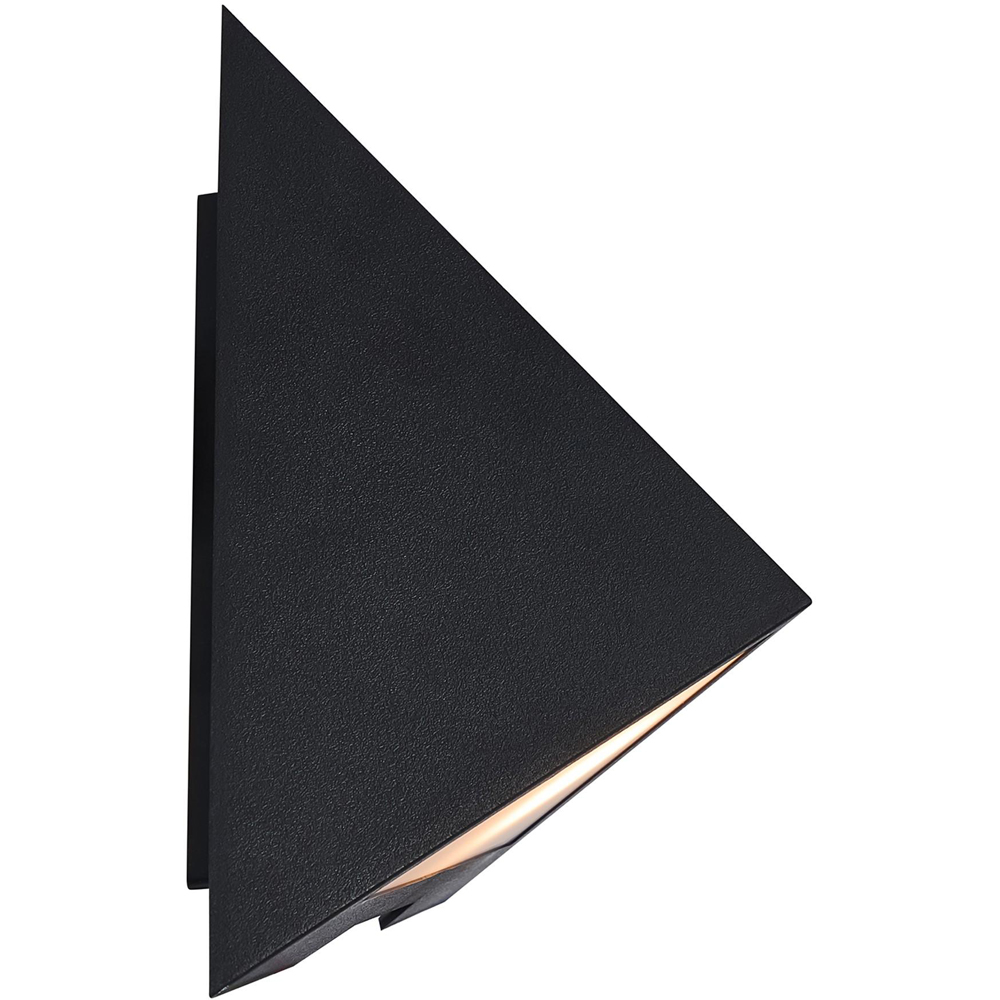 Nordlux Konit Black Geometric Modern Downward Facing Outdoor Wall Light Image 4