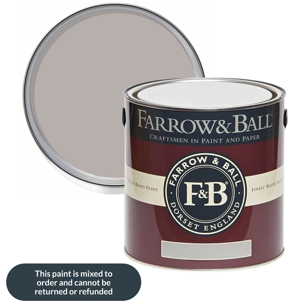 Farrow & Ball Modern Eggshell Dove Tale Satin Paint 2.5L Image 1