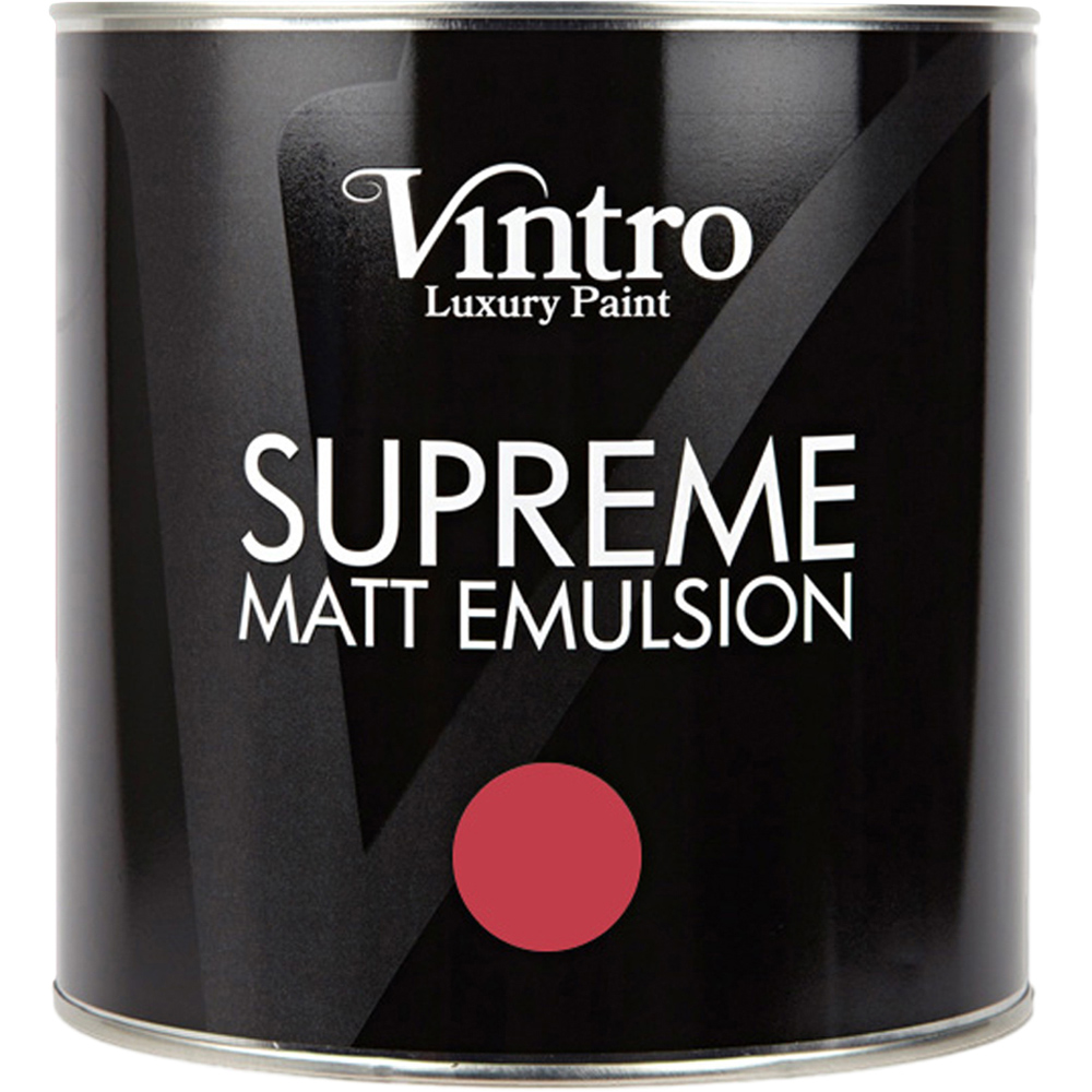 Vintro Paint Poppy Matt Emulsion Interior Paint 2.5L Image 2
