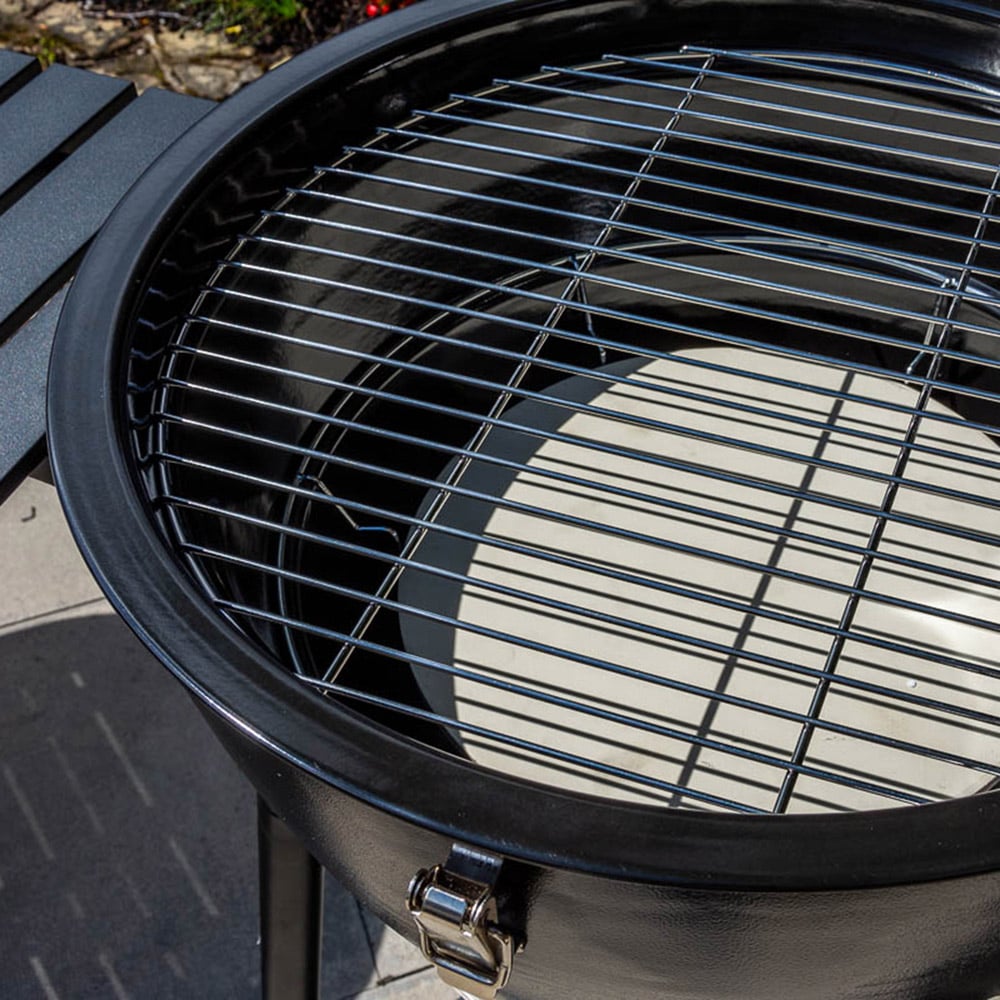 Bar-Be-Quick Steel Kamado Charcoal Grill 21 inch Image 6