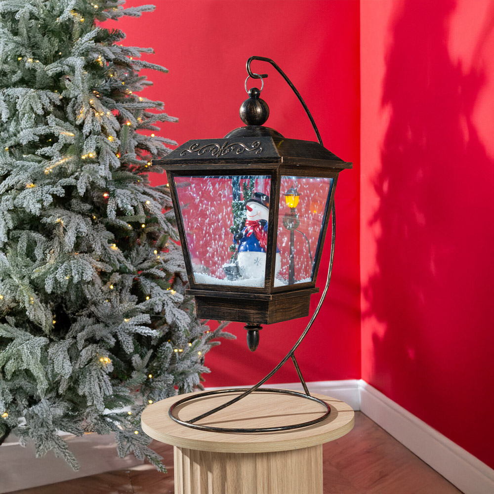 Hanging Gold Table Lantern Image 2
