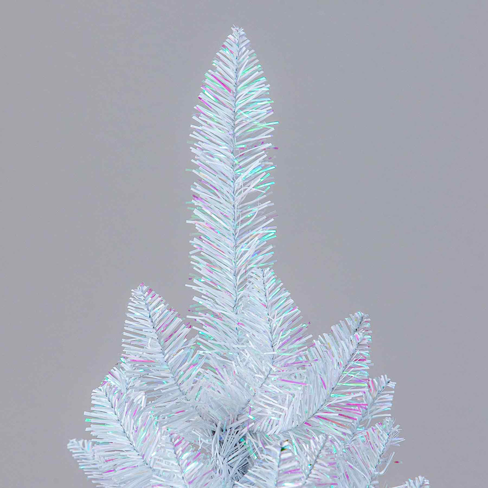 The Christmas Centre Hatfield White PVC Artificial Xmas Tree 7ft Image 6