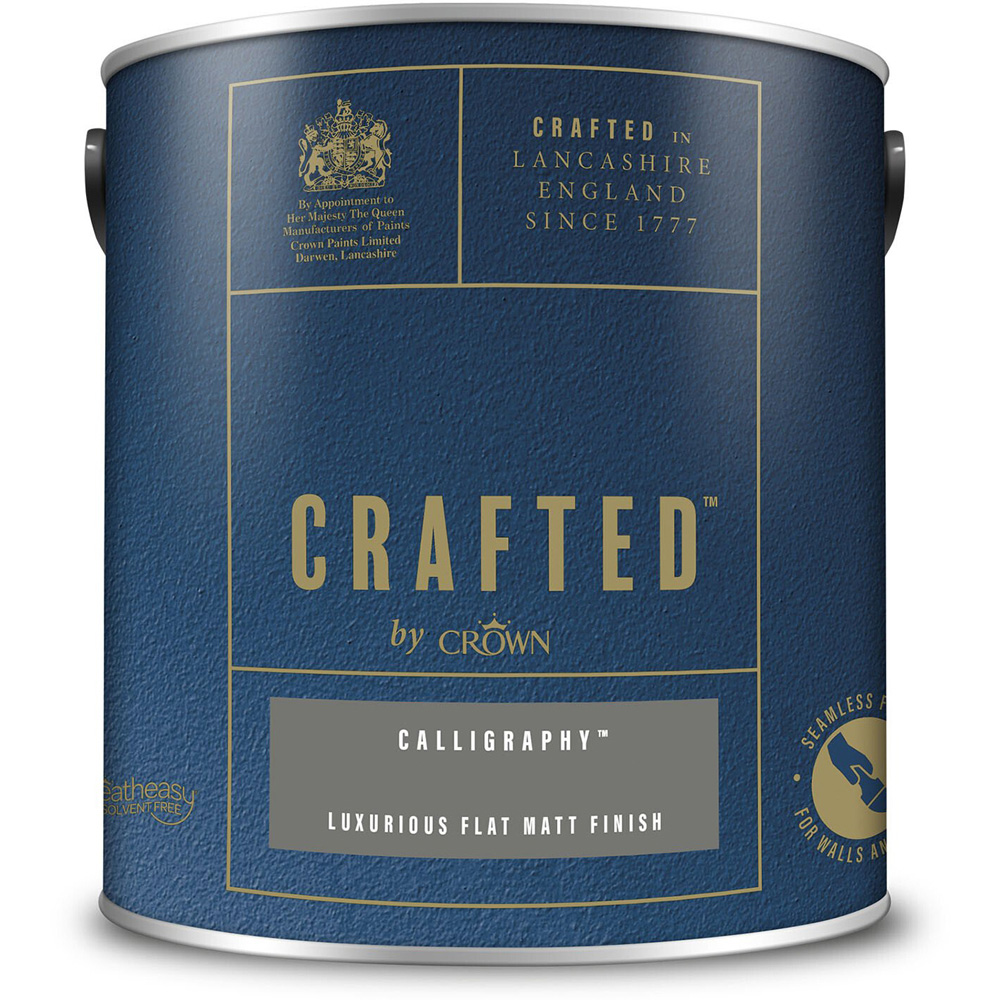 Crafted Flat Matt Paint 2.5L - Calligraphy Image 2