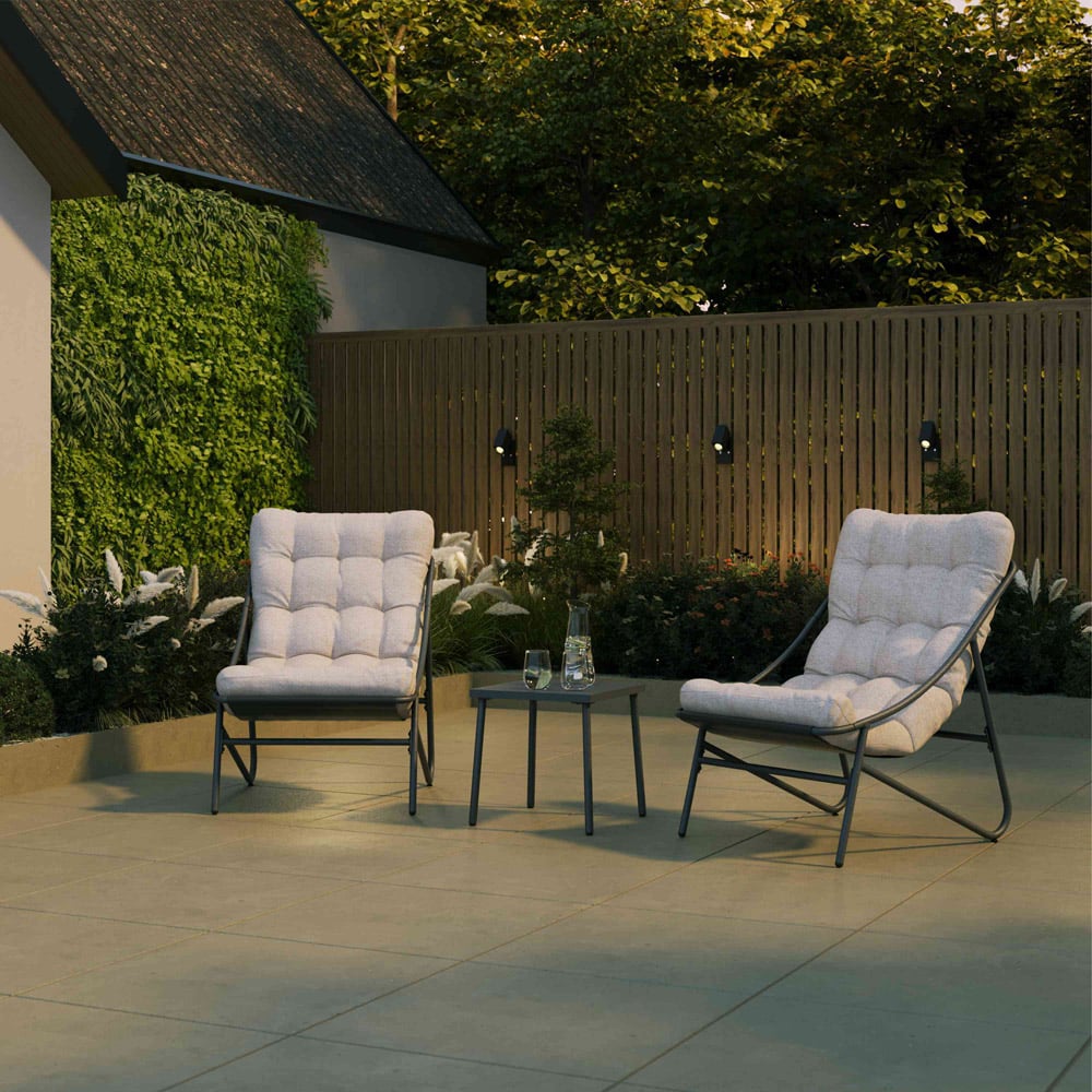 Charles Bentley Porto 2 Seater Bistro Set Image 7