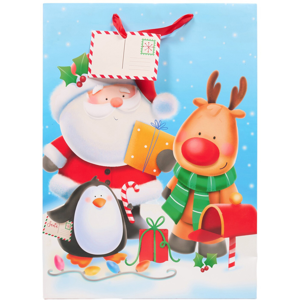Festive Characters Gift Bag Extra Large Image 2