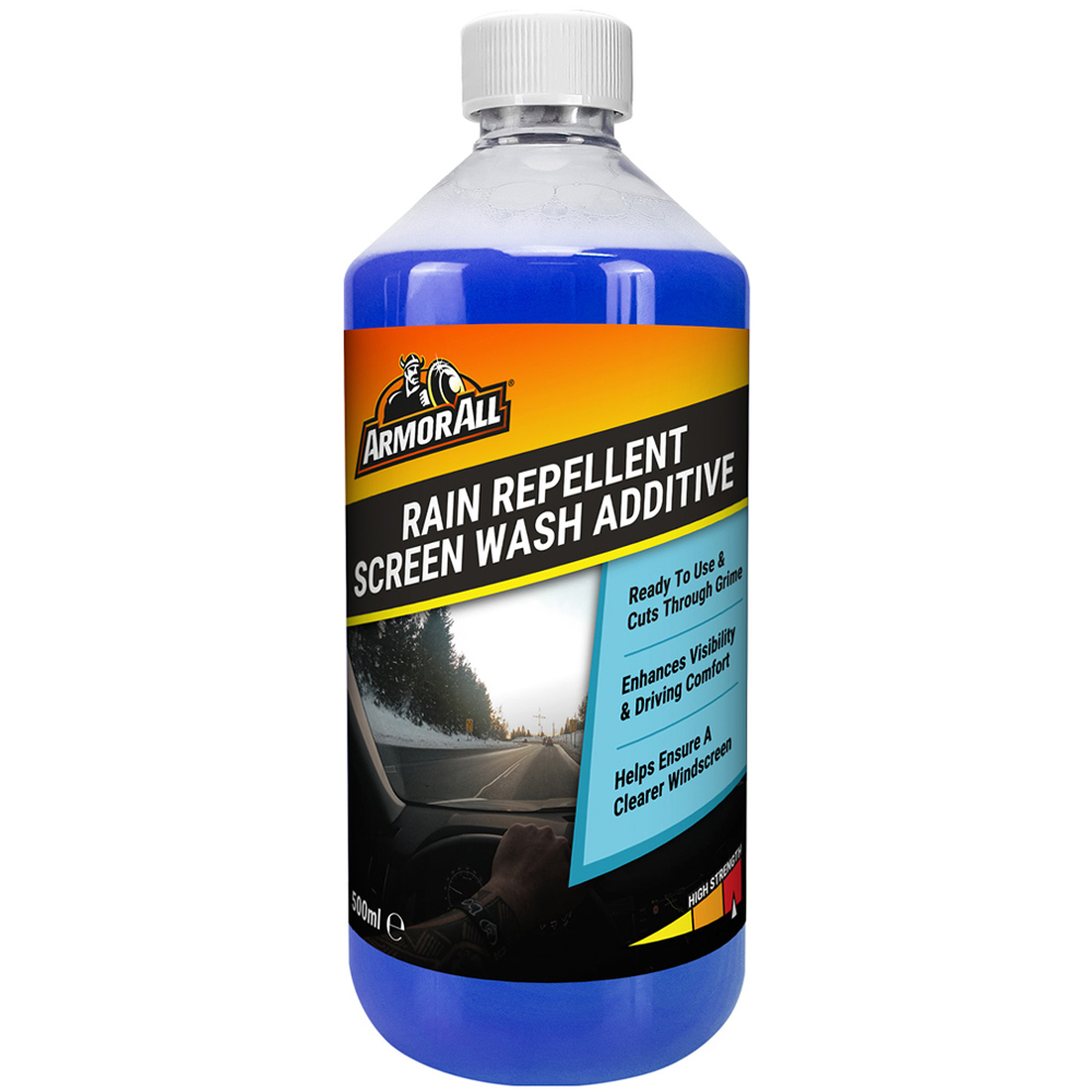 Armor All Ultra Concentrate Screen Wash 1L with Rain Repellent Screen Wash Additive 500ml Image 3