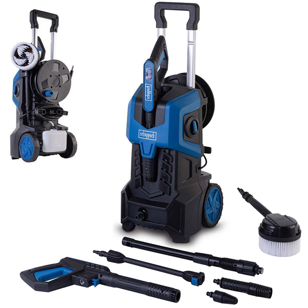 Scheppach HCE3000 180 Bar Electric Pressure Washer with XXL 8m Hose and Multi-Function Nozzles 2400W Image 3