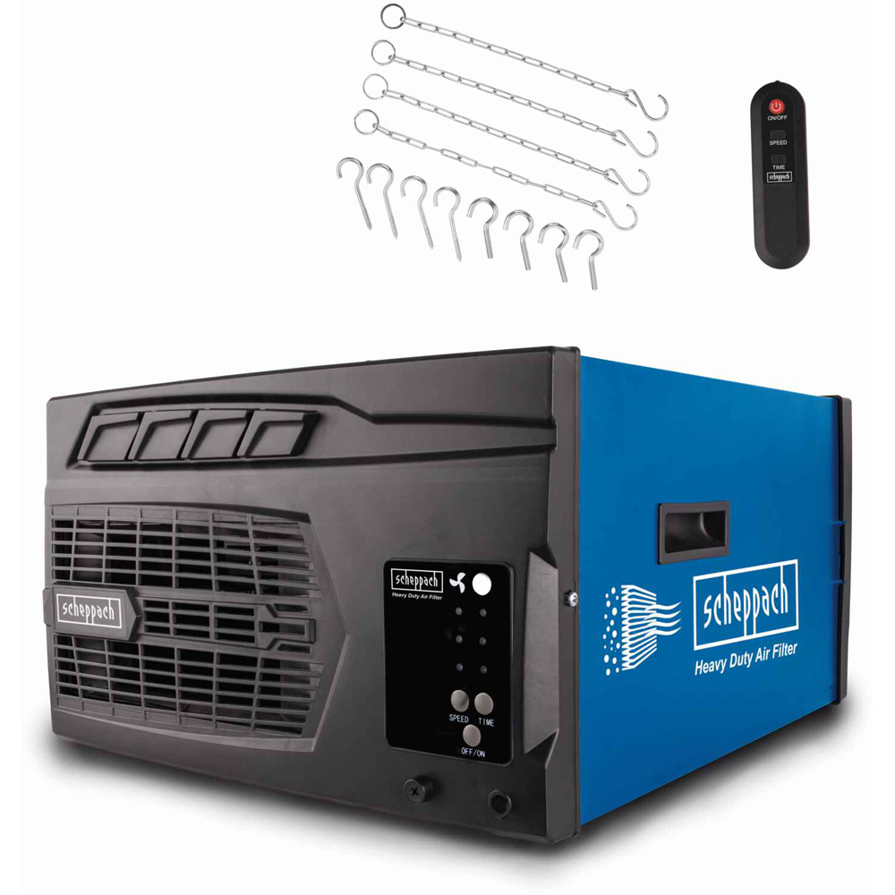 Scheppach HDA-14 Air Purifier with 3 Filtration Speeds 110W Image 3