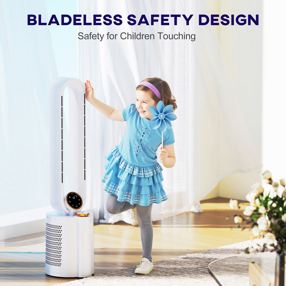 Portland Bladeless Oscillation Tower Fan 38 inch Image 4