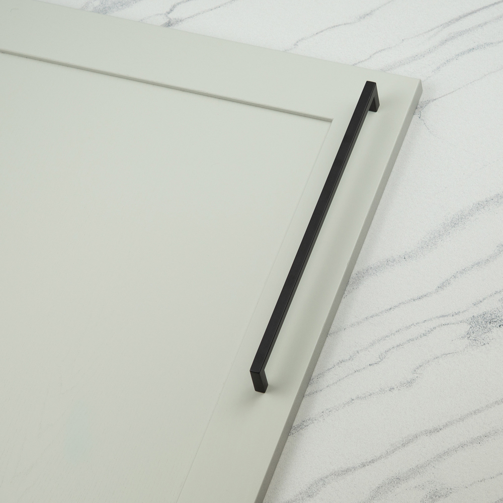 Handle & Home Matt Black Square Handle 320mm Image 2