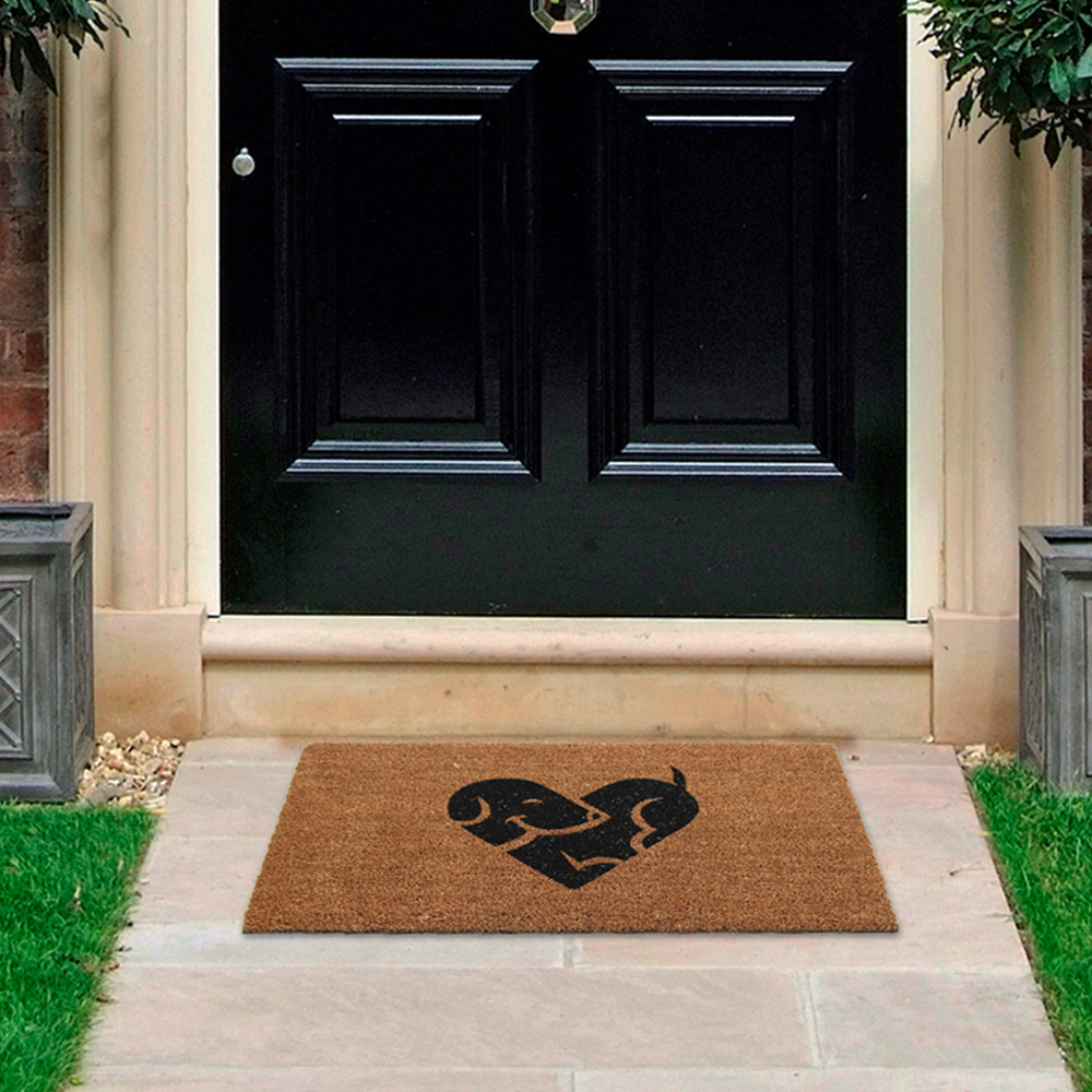 Coco & Coir Puppy Love Coir Door Mat 45 x 75cm Image 2