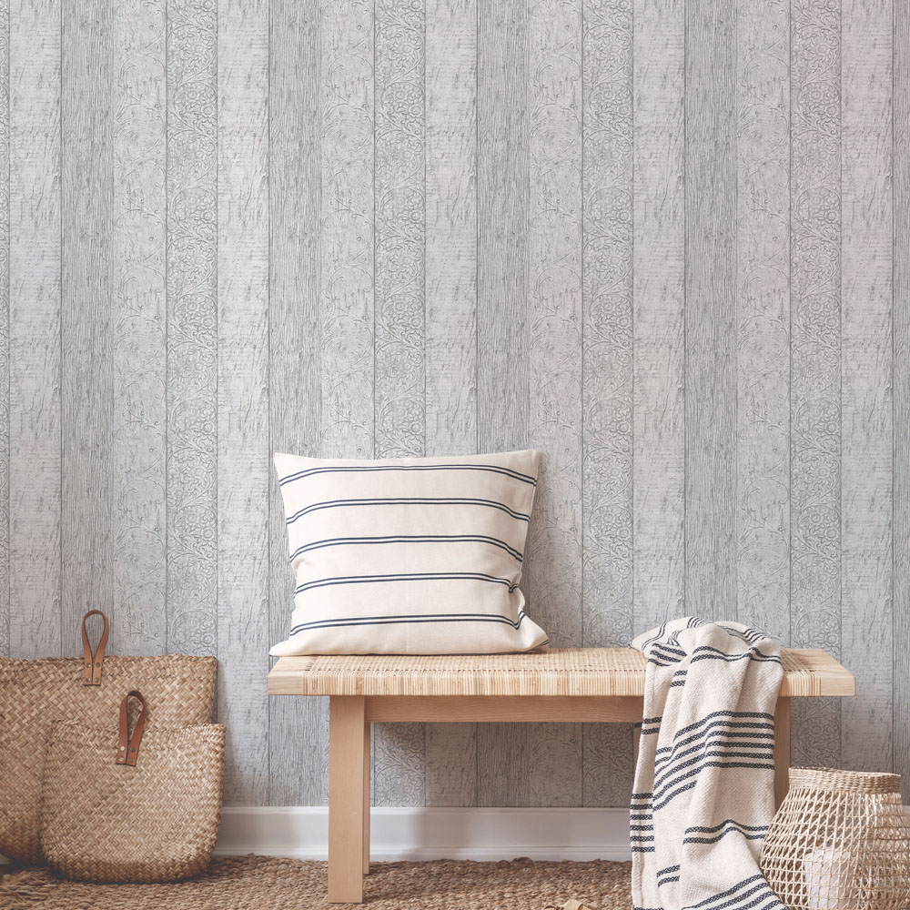 Superfresco Easy Shelia Grey Wallpaper Image 3