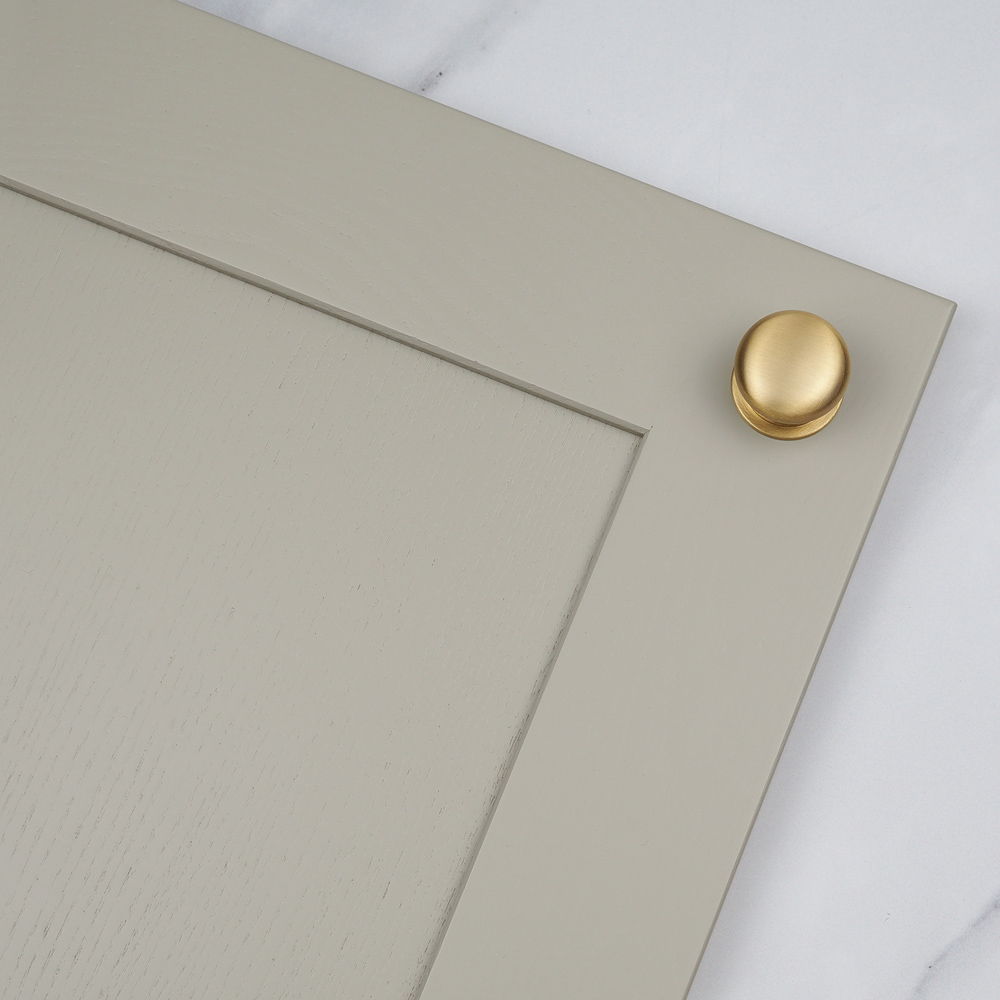 Handle & Home Satin Brass Knob 32mm Image 5
