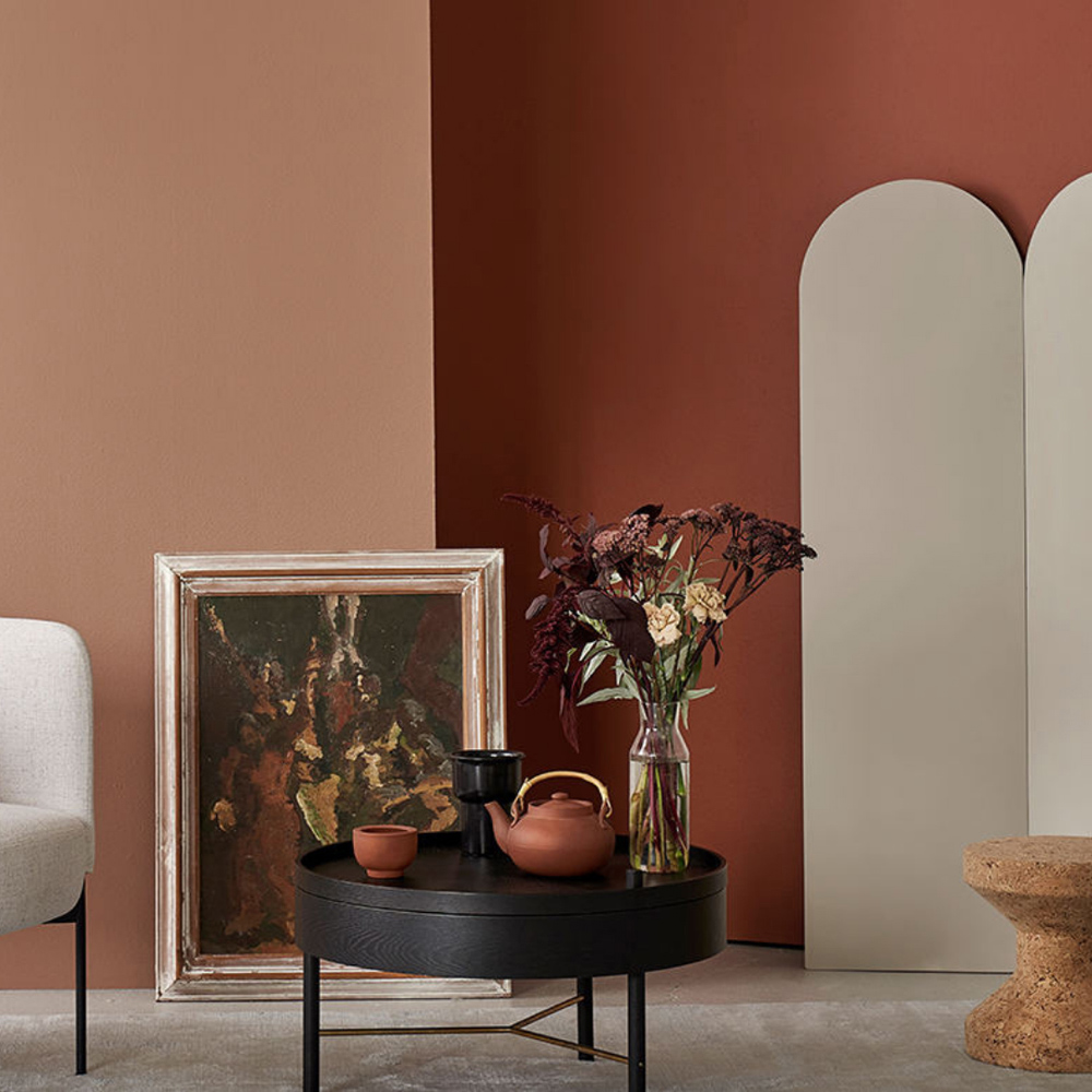 Tikkurila Optiva 5 Terracotta N405 Walls and Ceilings Stain-Resistant Matt Emulsion 10L Image 3