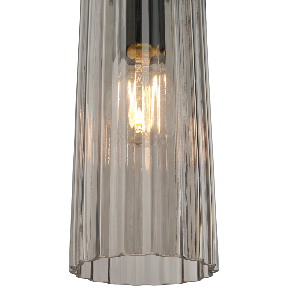 Nordlux Miella 3 Rail Smoked Pendant Light Image 5