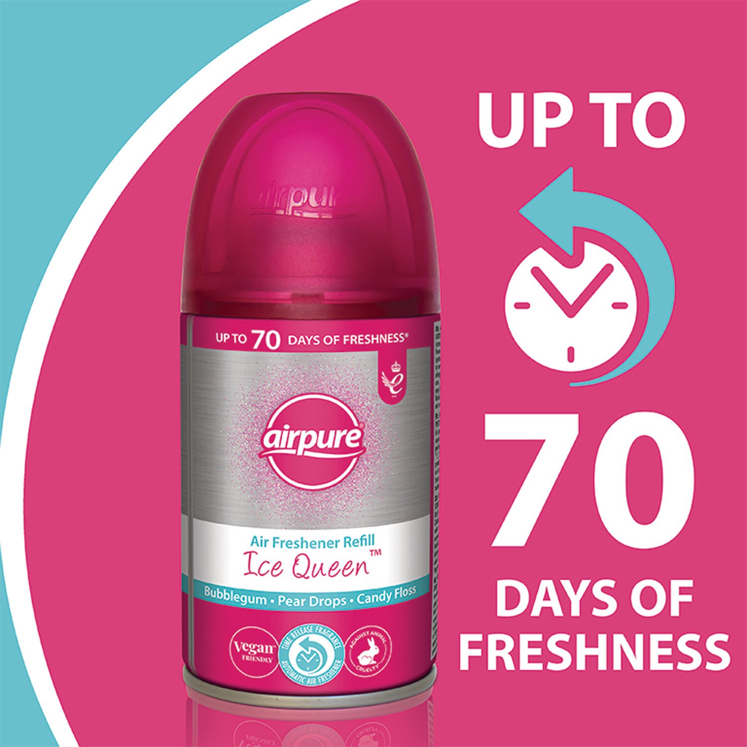 Airpure Air Freshener Auto Spray Refill Ice Queen Image 3