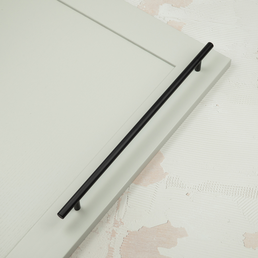 Handle & Home Matt Black T-Bar Handle 320mm Image 2