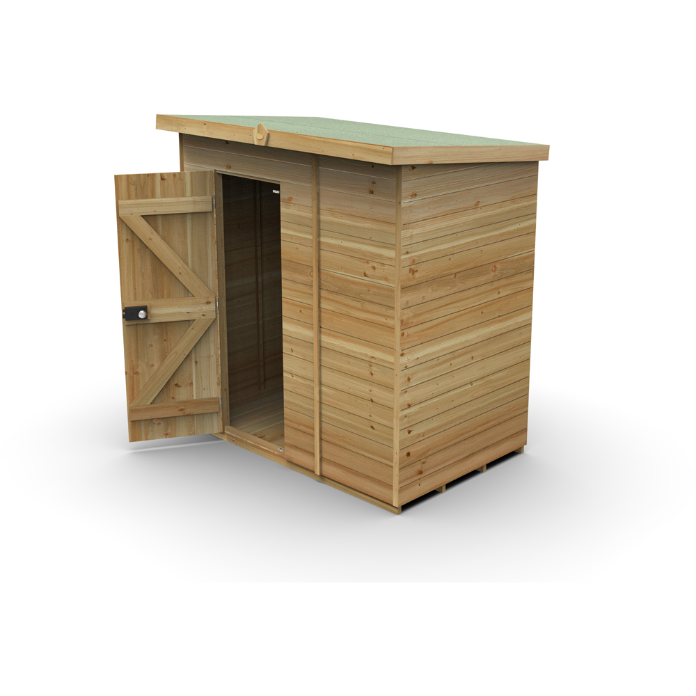 Forest Garden Timberdale 6 x 4ft Pent Shed Image 3
