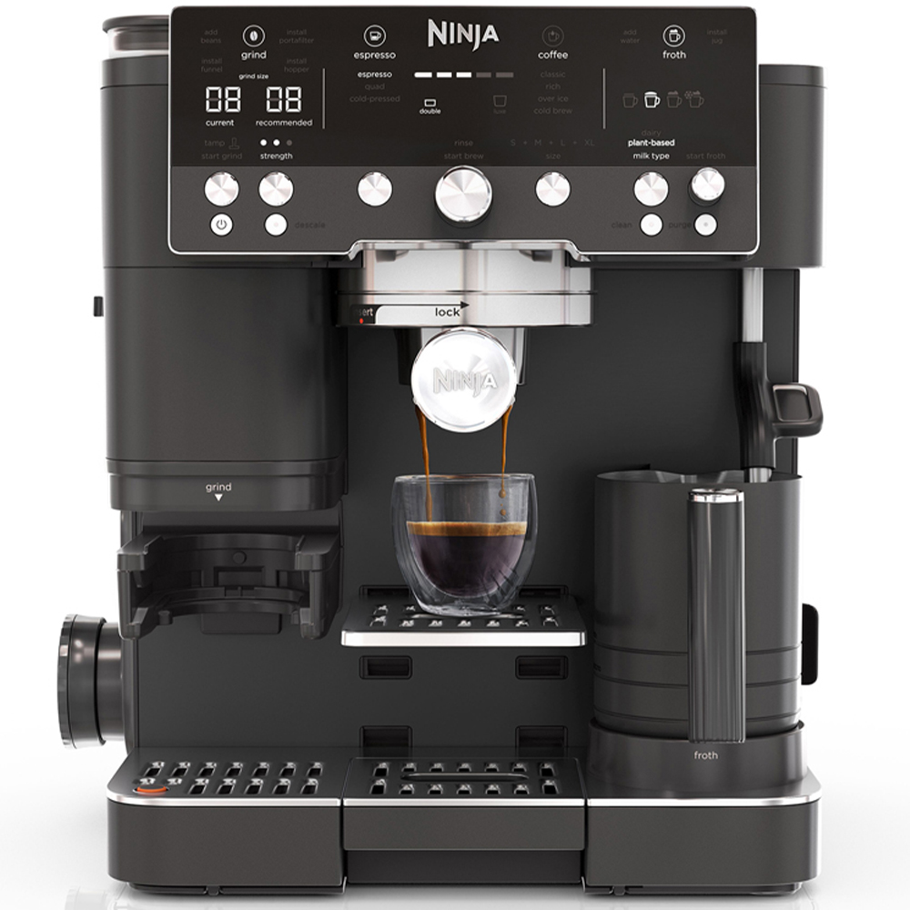 Ninja ES601UKBK Luxe Café Premier Series Black Home Espresso Machine Image 6