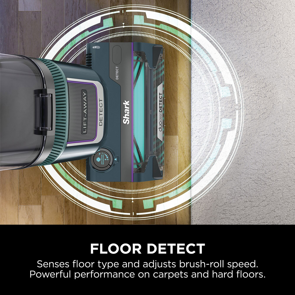 Shark Detect LA791UKT XL Adriatic Teal Pet Pro Corded Upright Vacuum Image 3