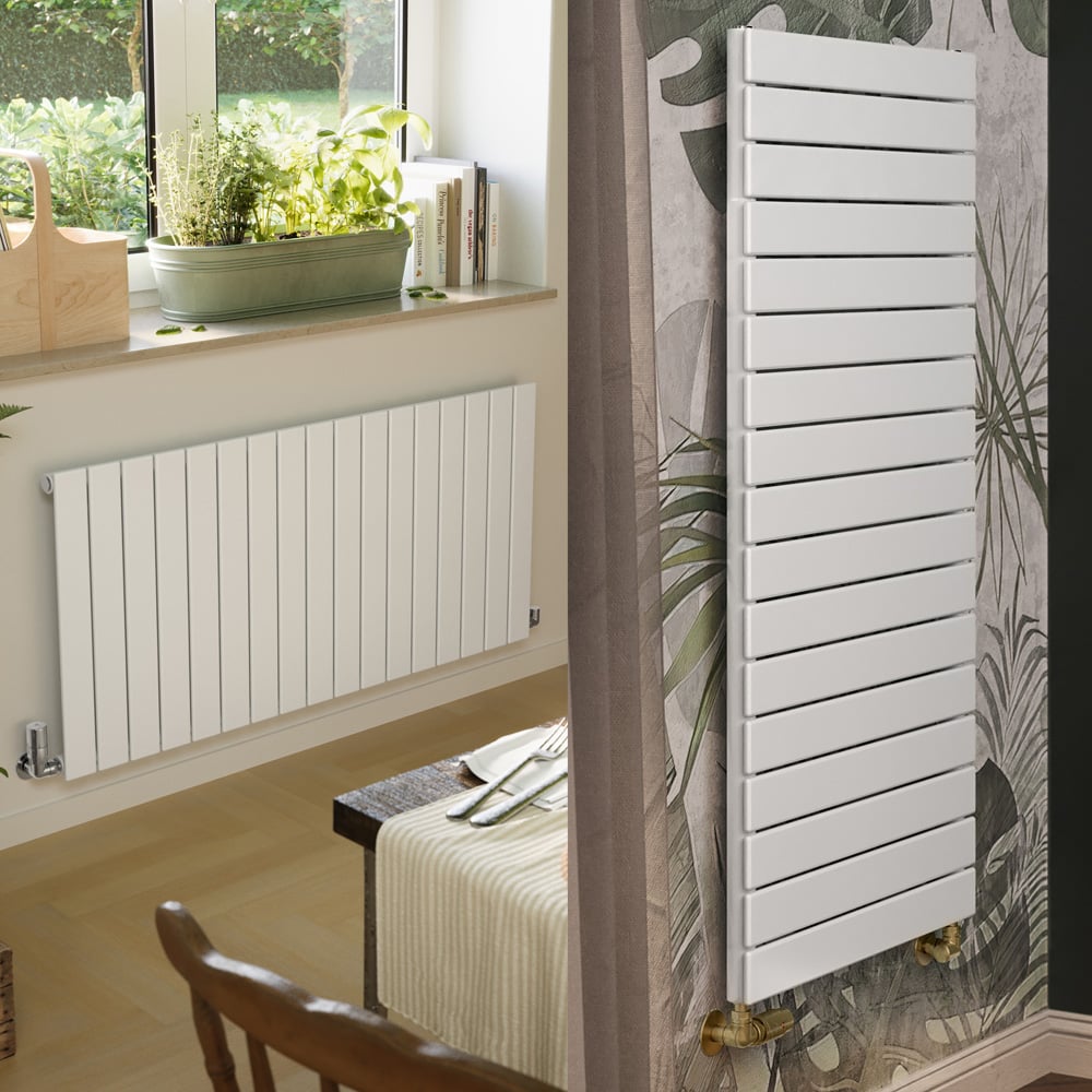 Terma Forte 2939 BTU White Single Panel Radiator 600 x 1254mm Image 2