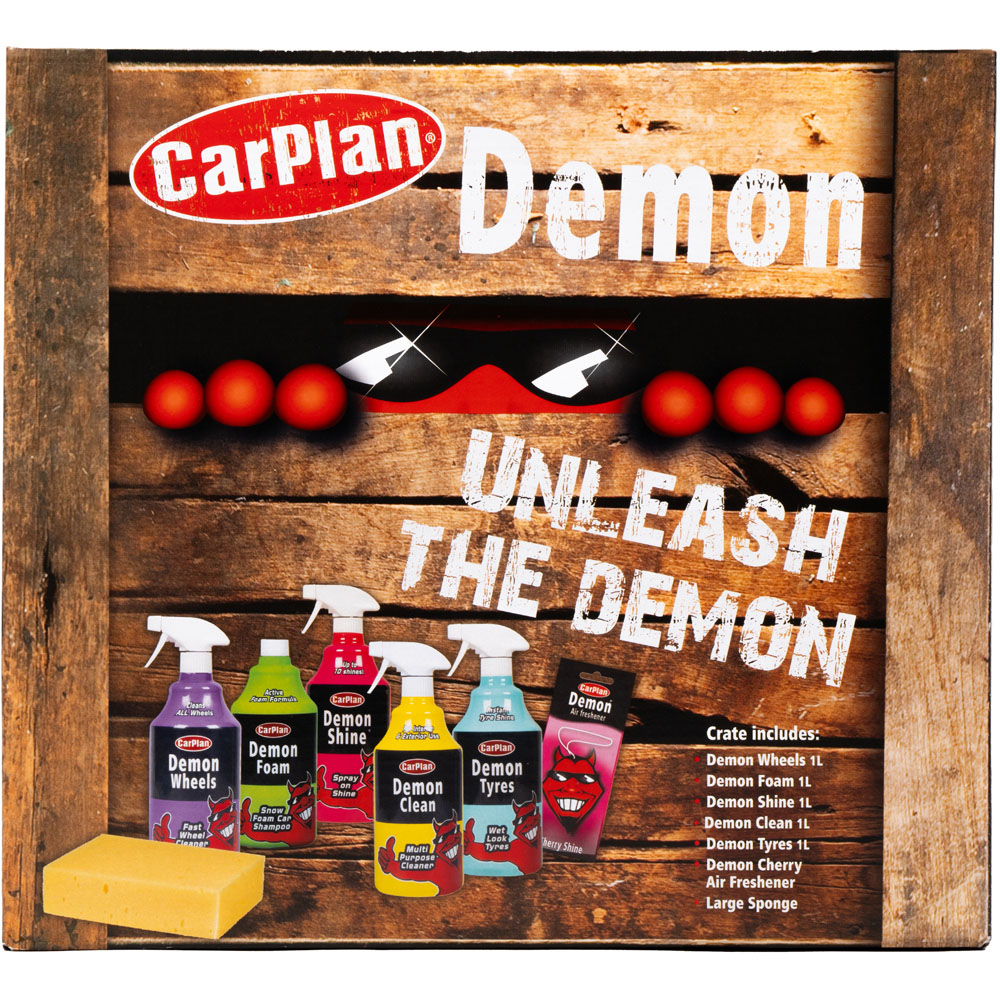 CarPlan Demon Valeting Car Cleaning Gift Pack Image 3