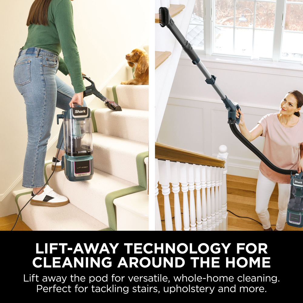 Shark Detect LA791UKT XL Adriatic Teal Pet Pro Corded Upright Vacuum Image 6