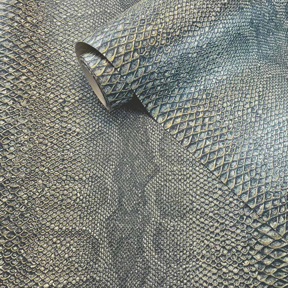 Belmont House Bowie Thames Blue Wallpaper Image 2