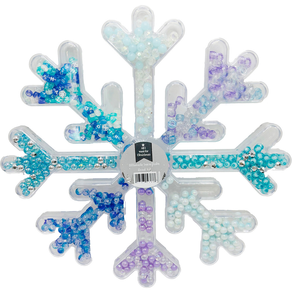 Ultimate Snowflake Bead Kit - Blue Image