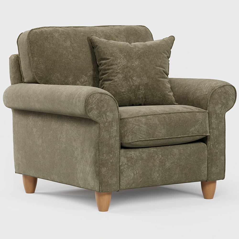 Sinatra Glory Winter Moss Armchair Image 2