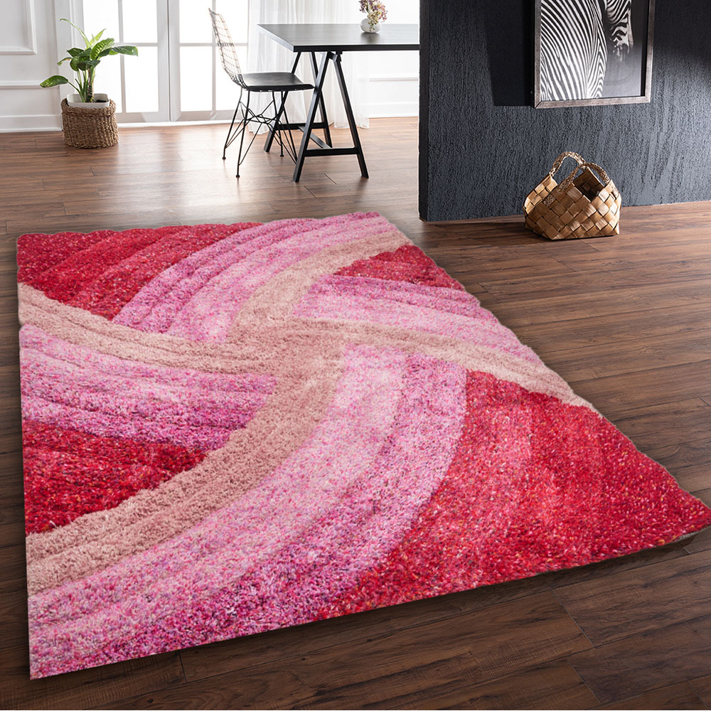DS Living Stella Pink Ultra Plush Rug 160 x 230cm Image 2