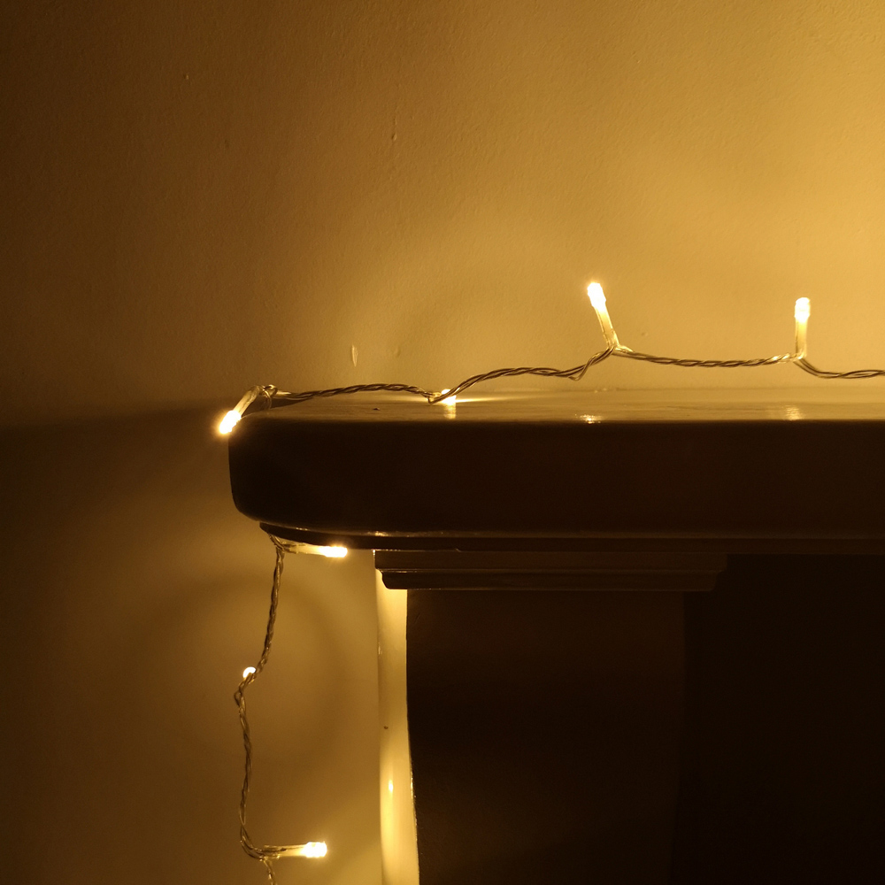 Premier SupaBrights 200 Vintage Gold LED Christmas String Light 16m Image 2