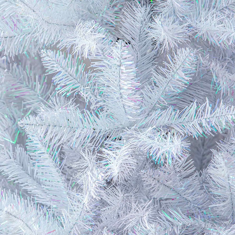 The Christmas Centre Hatfield White PVC Artificial Xmas Tree 7ft Image 5