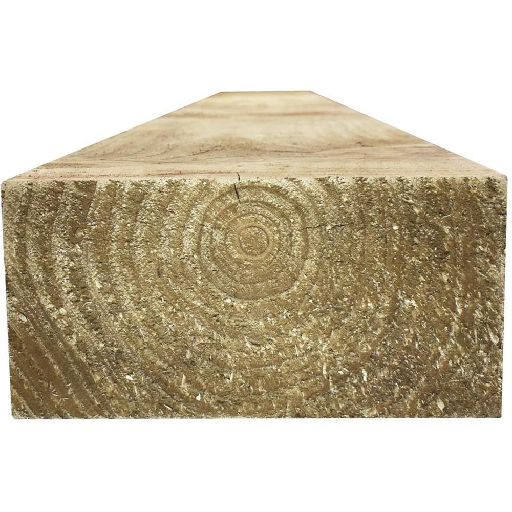 Snowdon Timber Garden Treated Wooden Sleeper 200mm x 2.4m 2 Pack Image 3