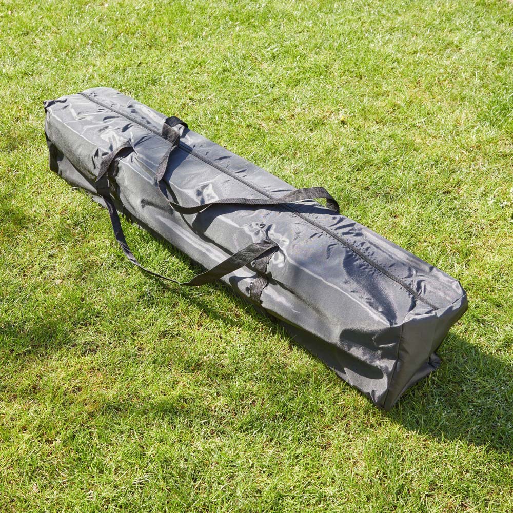 Home Source 2 x 2m Black Easy Up Garden Outdoor Gazebo with Bag Image 7