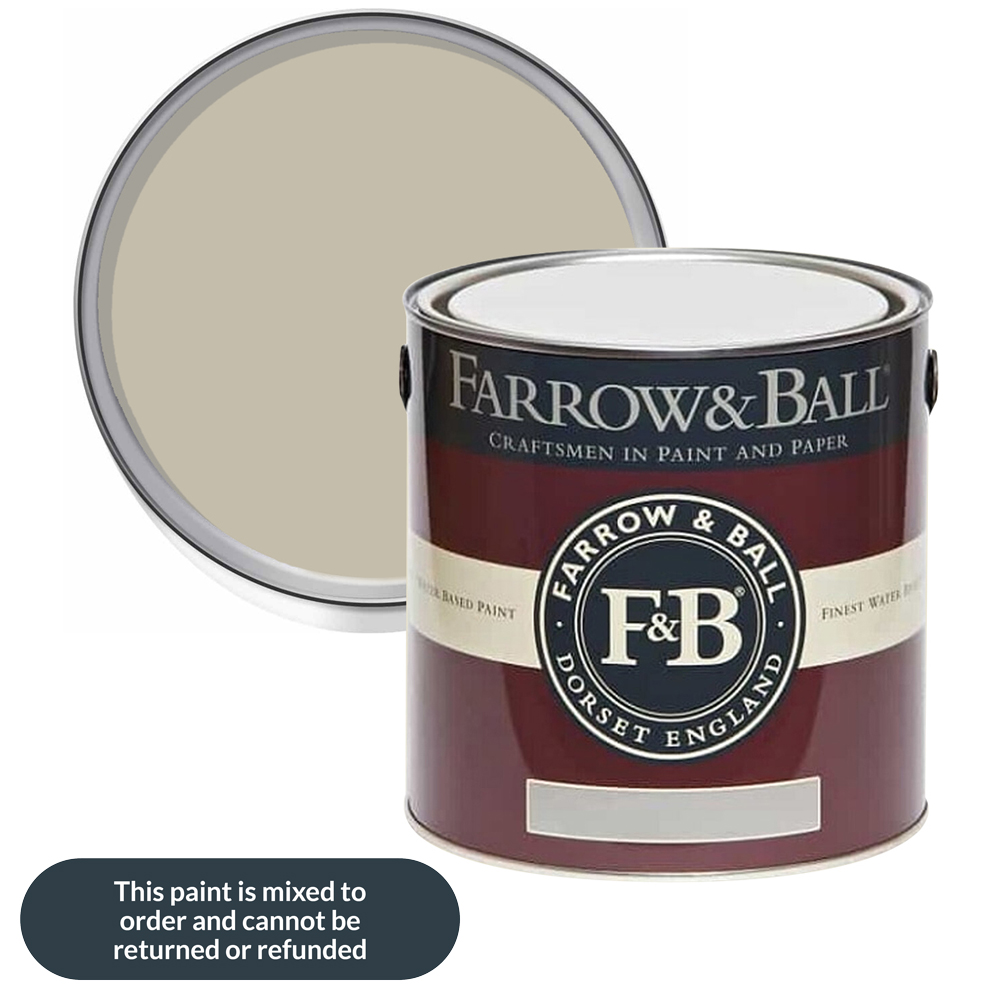 Farrow & Ball Drop Cloth Exterior Eggshell Paint 2.5L Image 1
