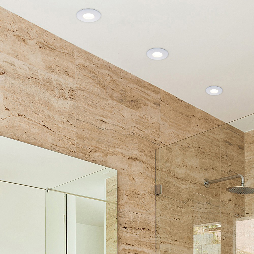 ValueLights White Warm White LED Ceiling Downlight 6 Pack Image 2