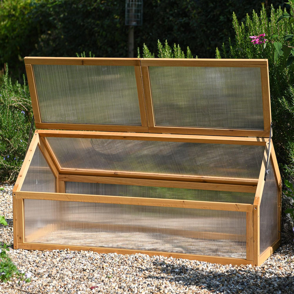 Garden Gear XL Wooden Cold Frame Image 2