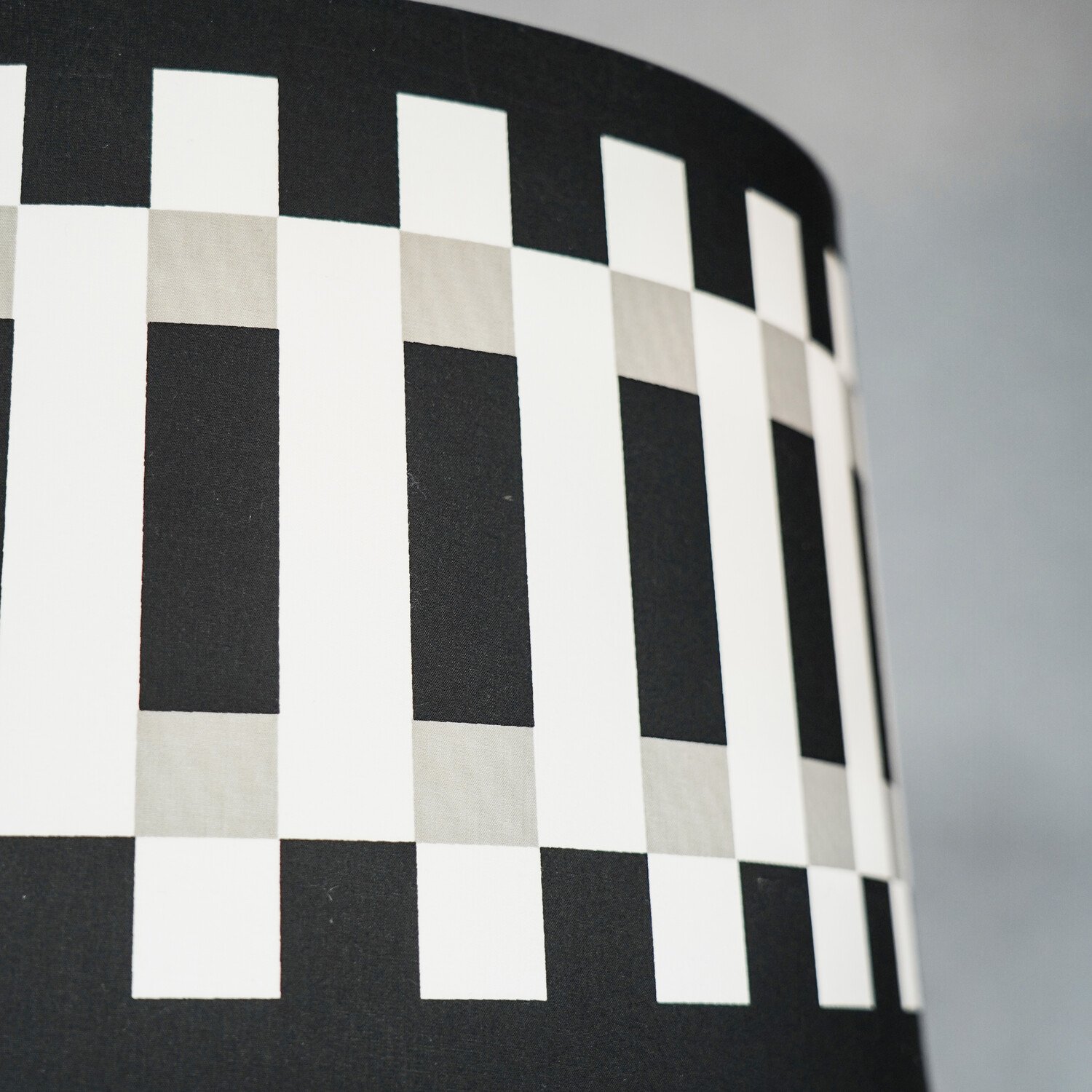 Abstract Stripe Monochrome Shade Black Image 9