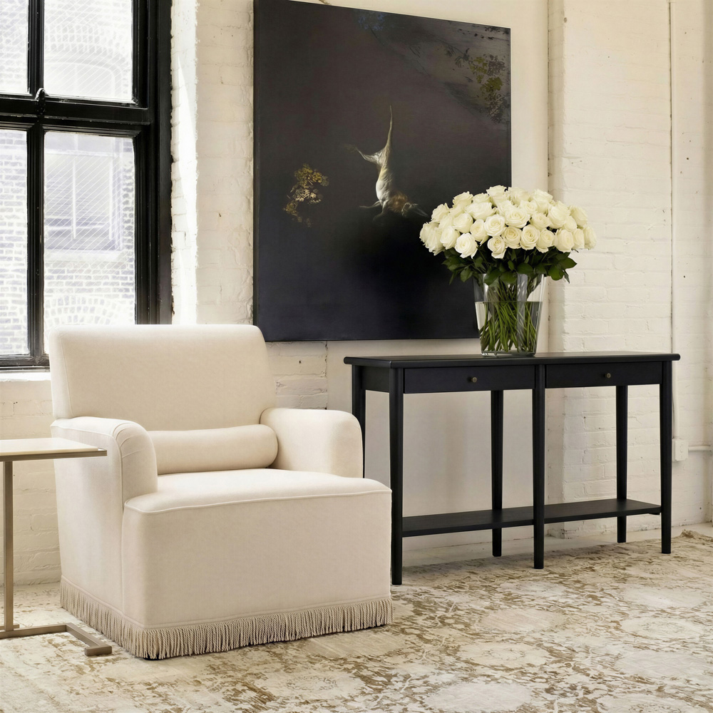 LPD Home Josephine Crema Armchair Image 6